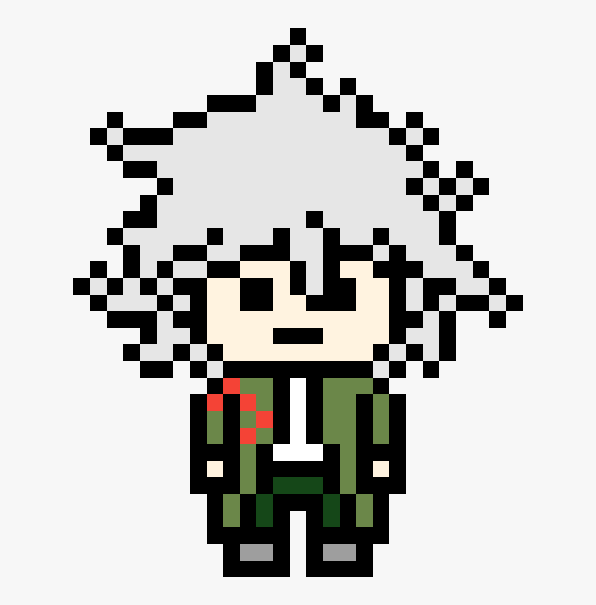 Nagito Komaeda Pixel, HD Png Download, Free Download