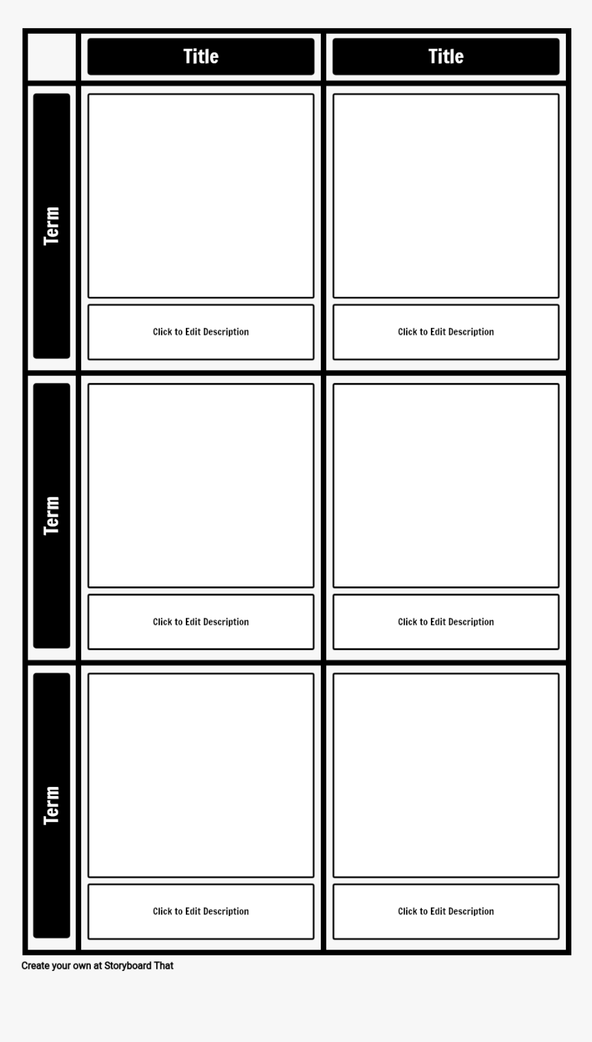 Blank Chart Row Columns, HD Png Download, Free Download