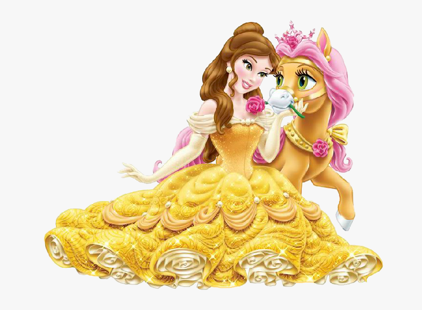 Welcome To The Wiki - Disney Princess Belle And Pets, HD Png Download, Free Download