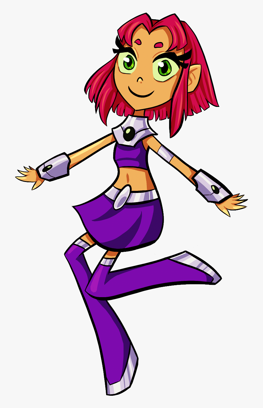 Teen Titans Starfire Drawing, HD Png Download, Free Download