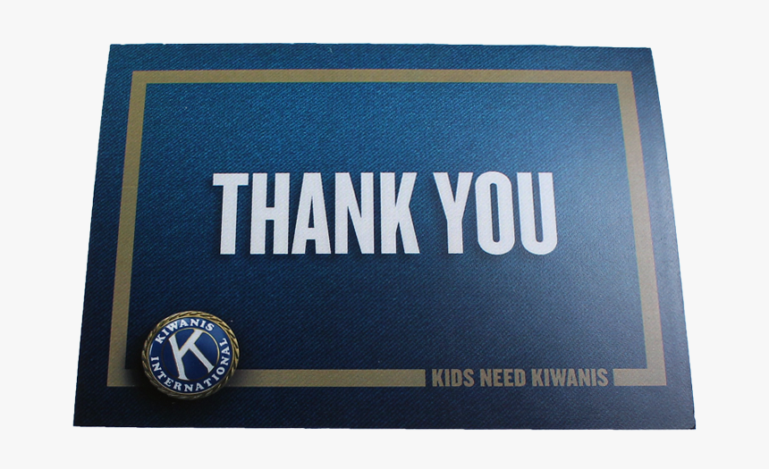 25 Kiwanis-branded Thank You Notes Image - M Better Than You, HD Png Download, Free Download