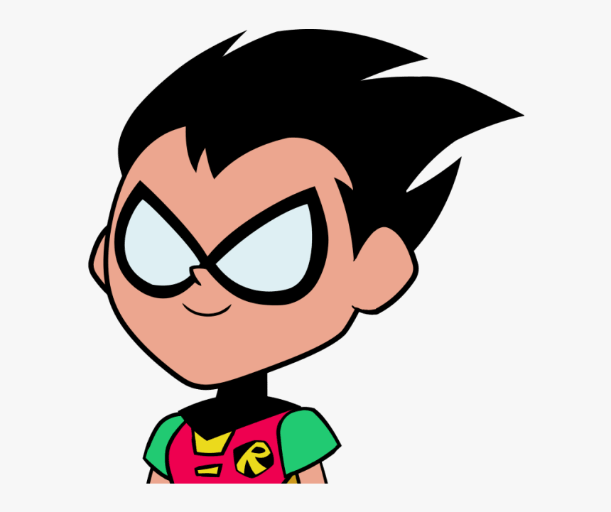 Teen Titans Go Characters , Png Download - Robin Teen Titans Go Face, Transparent Png, Free Download