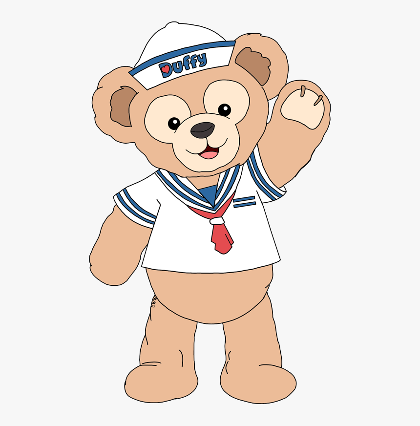 Duffy And Friends Clip Art Disney Clip Art Galore - Cartoon Duffy The Disney Bear, HD Png Download, Free Download