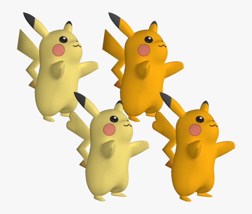 Download Zip Archive - Pikachu 3ds Model, HD Png Download, Free Download
