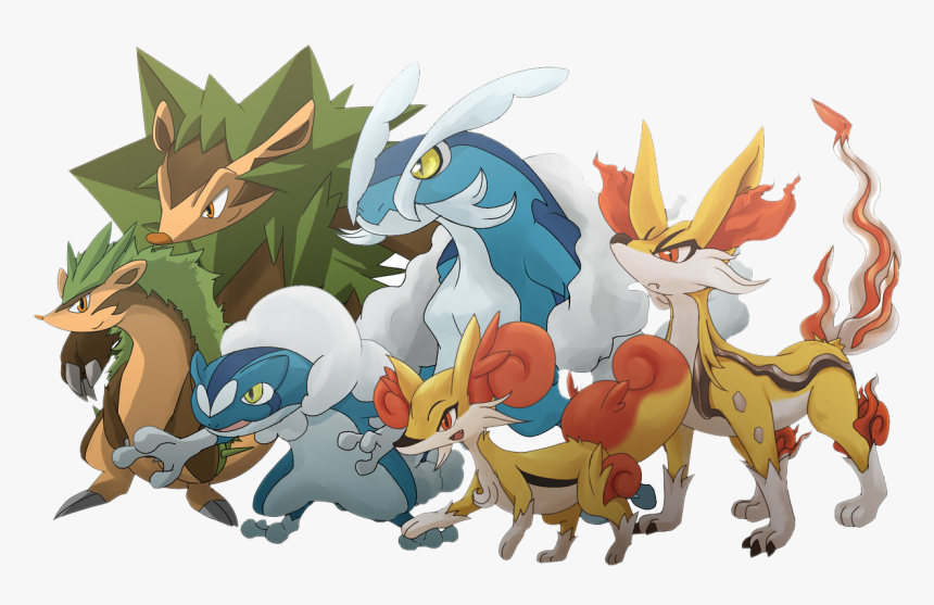 Gen 6 Pokemon Starter, HD Png Download, Free Download