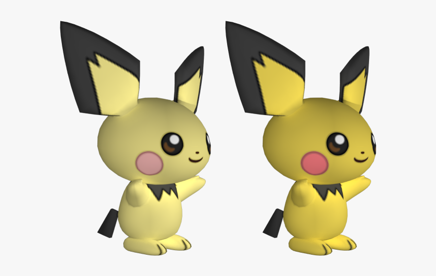 Download Zip Archive - Pichu 3d Model, HD Png Download, Free Download