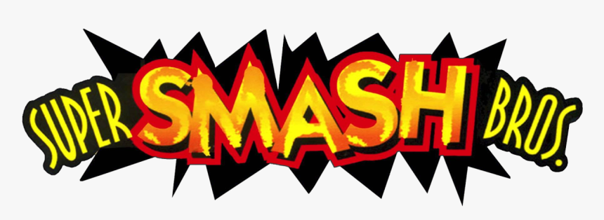 Super Smash Bros Logo Png - Mario Smash Bros Logo, Transparent Png, Free Download