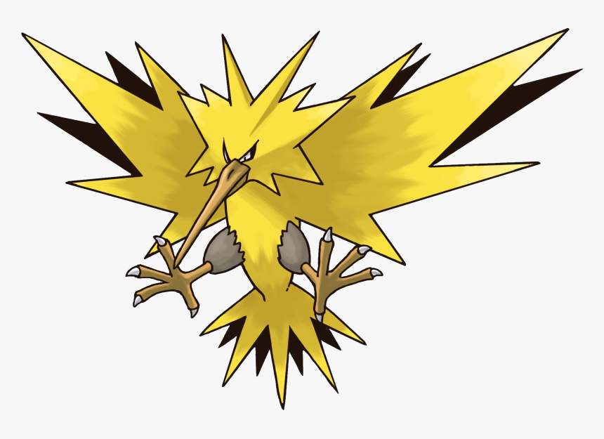 Pokemon Png Image - Pokemon Zapdos Png, Transparent Png, Free Download