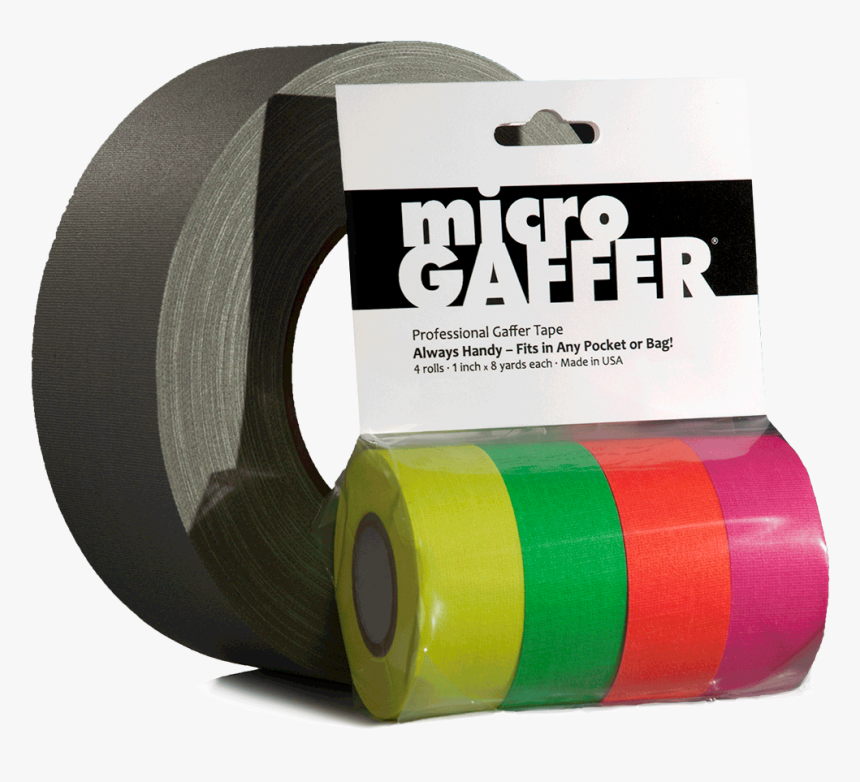 Pocket-size Mini Gaffer Tape Tiny Rolls Of Pro Gaff - Sewing, HD Png Download, Free Download