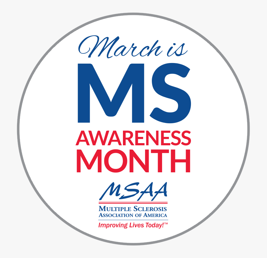 Ms Awareness Month 2016 Updated Png - Circle, Transparent Png, Free Download