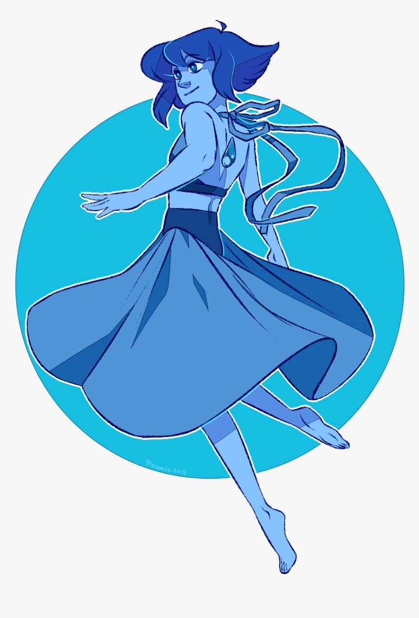 Lapis Su Lapis Lazuli Steven Universe Tried Out The - Steven Universe Fringes, HD Png Download, Free Download