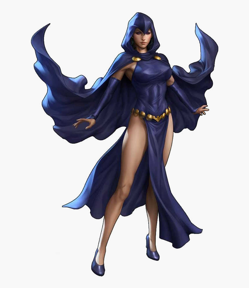 Character Profile Wikia - Raven Dc Transparent, HD Png Download, Free Download