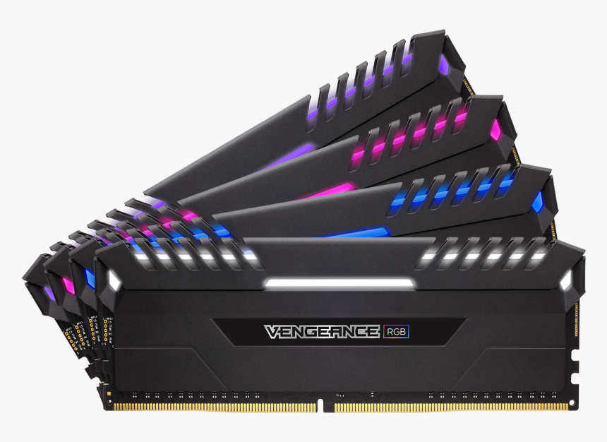 Ram Png Image - Corsair Vengeance Rgb 32g 4x8g Ddr4 2666mhz, Transparent Png, Free Download