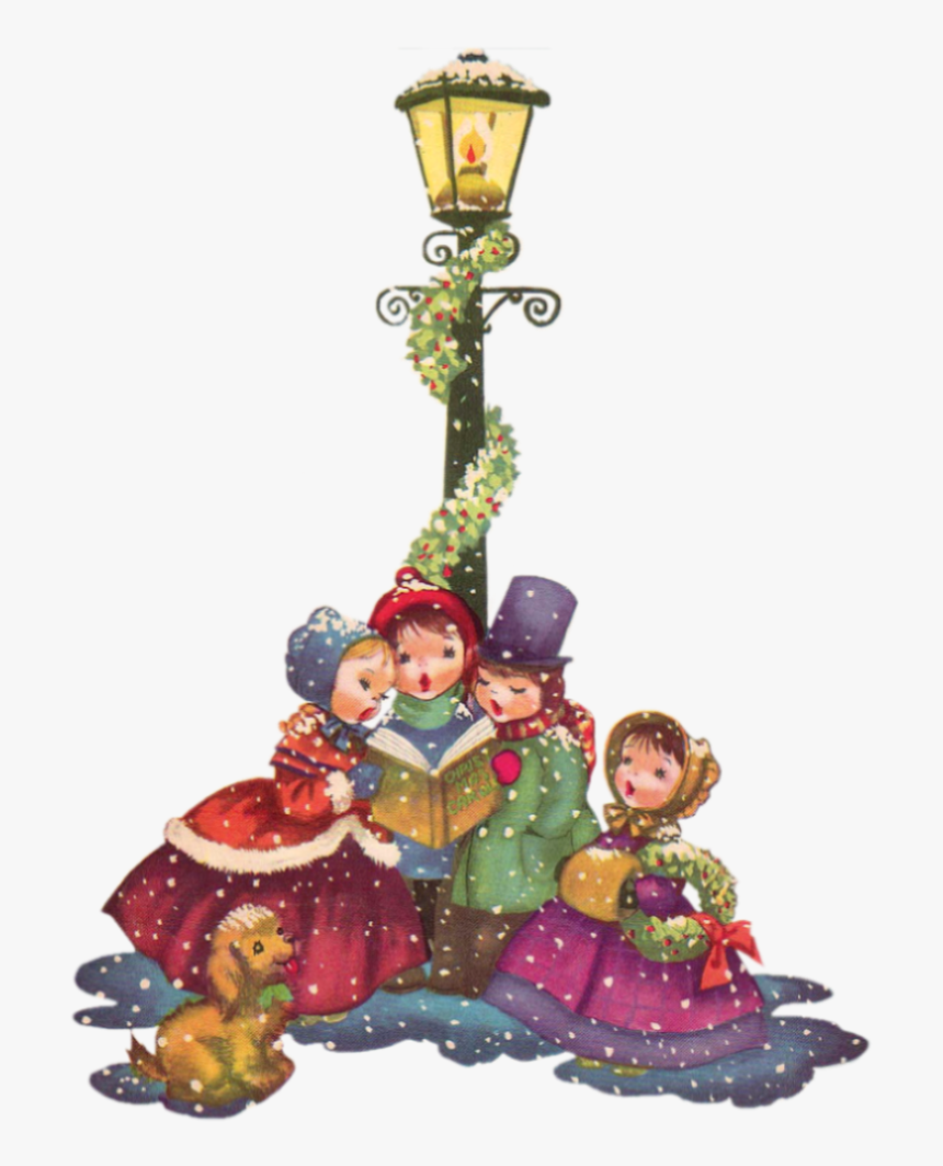 Vintage Christmas Png 14 Cliparts For Free Download - Vintage Christmas Carolers Clipart, Transparent Png, Free Download