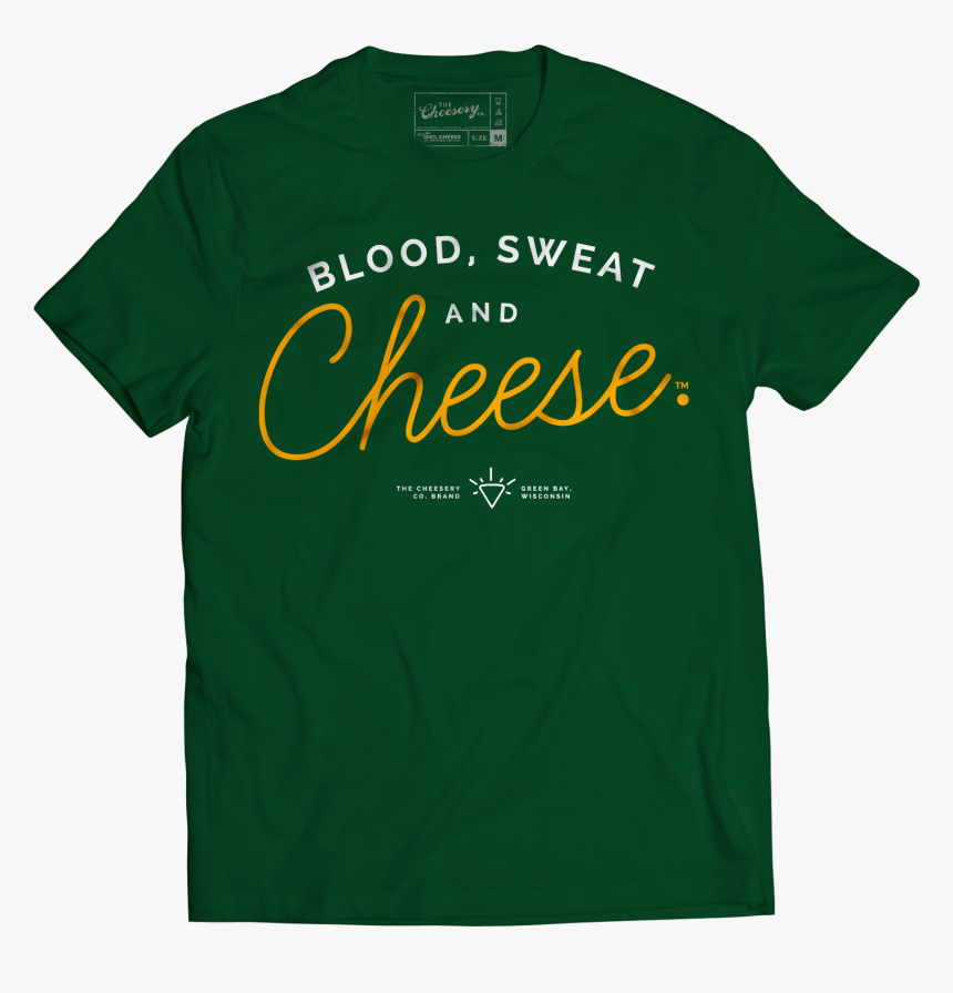 Image Of Blood, Sweat & Cheese - Active Shirt, HD Png Download, Free Download