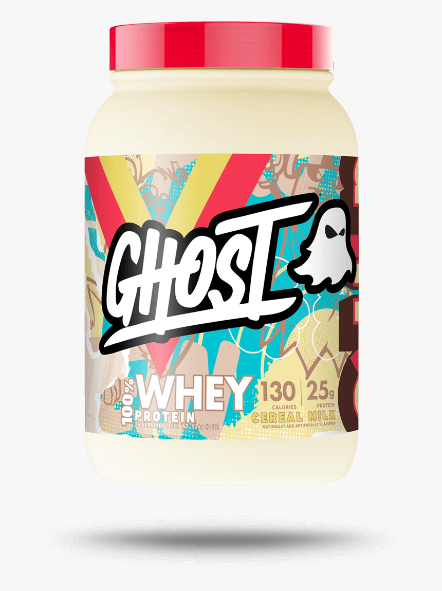 Ghost Whey Protein Cereal Milk Flavor 26 Servings - Ghost Peanut Butter Cereal Milk, HD Png Download, Free Download