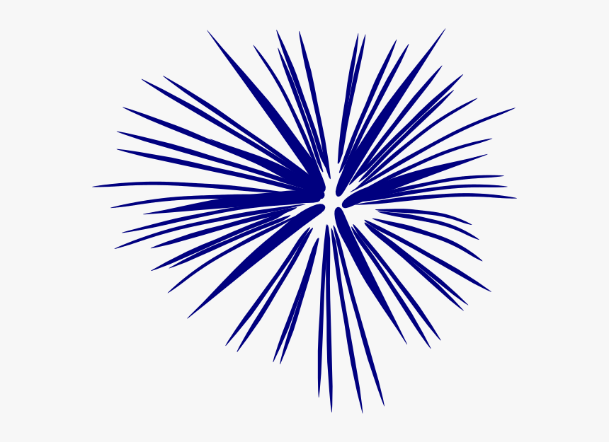 Blue Fireworks Png - Blue Fireworks White Background, Transparent Png, Free Download