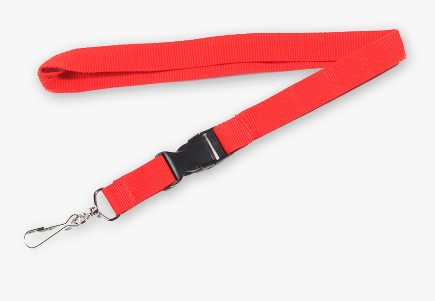 Polyester Flat Lanyard Red, HD Png Download, Free Download