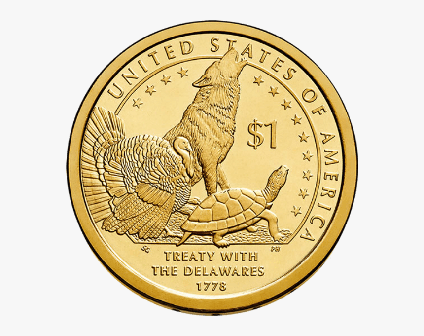 Back Of Dollar Coin, HD Png Download, Free Download