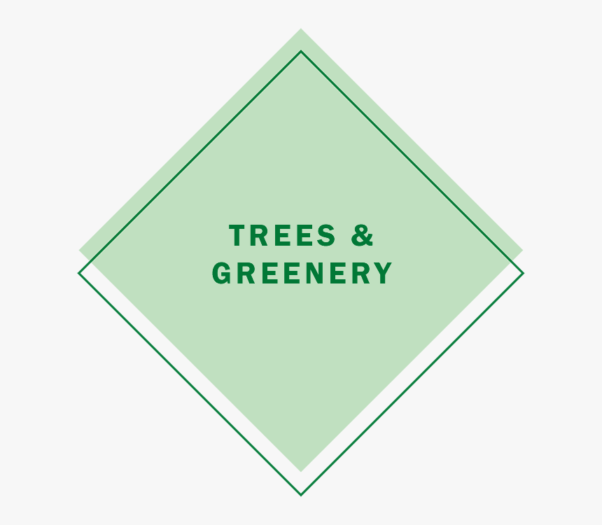 Trees & Greenery - Triangle, HD Png Download, Free Download