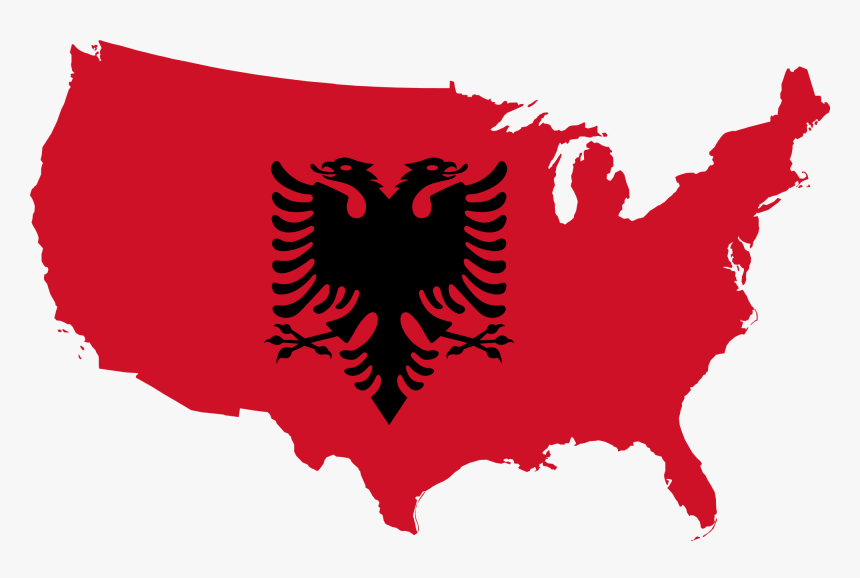 Usa And Albania Flag Clipart , Png Download - Proposed Flag Of Kosovo, Transparent Png, Free Download