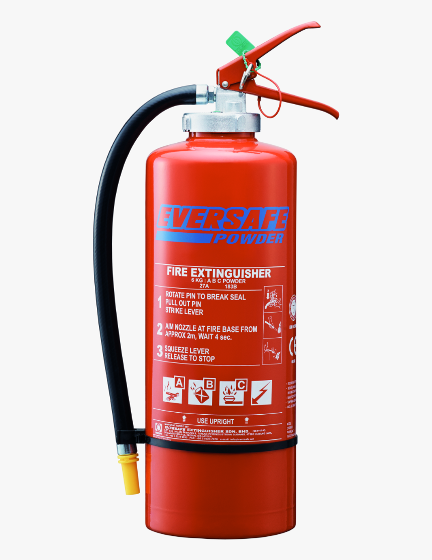 Extinguisher Png Image - Eversafe Fire Extinguisher Singapore, Transparent Png, Free Download