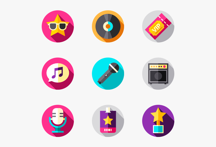 Music Festival - Festival Pass Icons, HD Png Download, Free Download