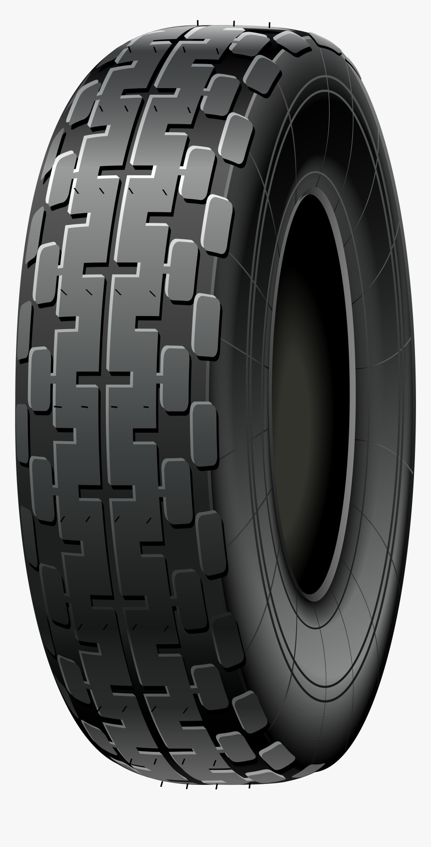 Black Car Tire Png Clip Art - Clipart Car Tyre Png, Transparent Png, Free Download