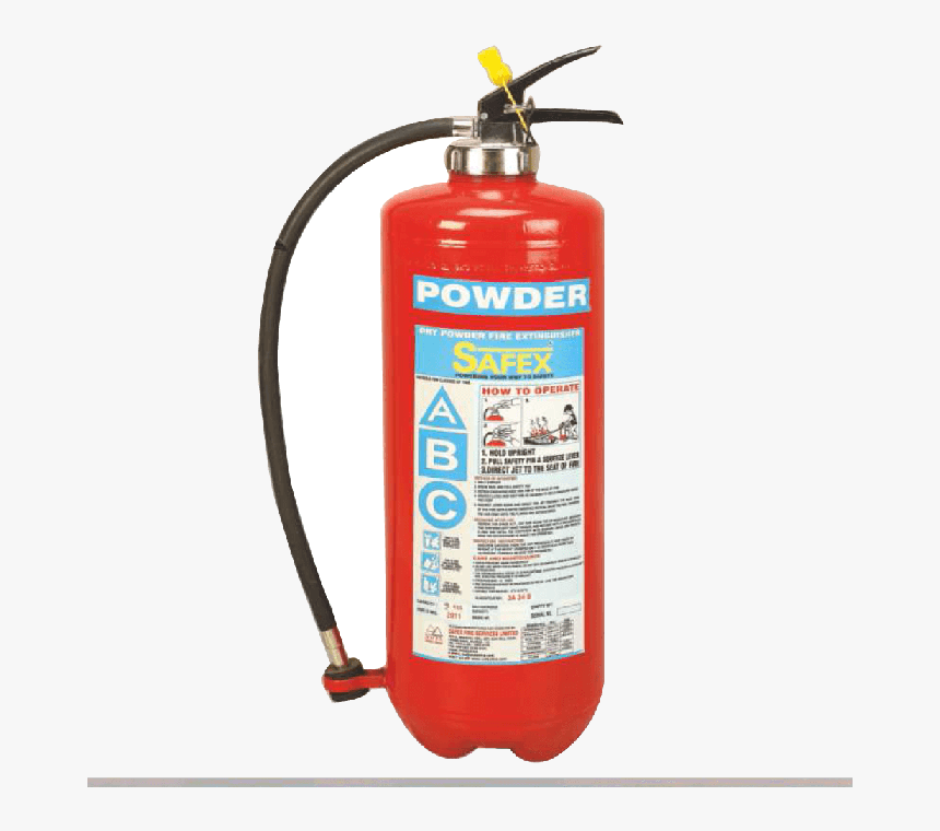 Transparent Fire Extinguishers Clipart - Safex Abc Fire Extinguisher, HD Png Download, Free Download