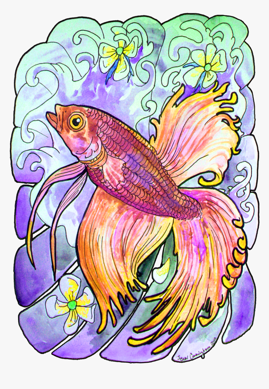 Transparent Betta Fish Png - Betta Fish Wallpaper Cartoon, Png Download, Free Download
