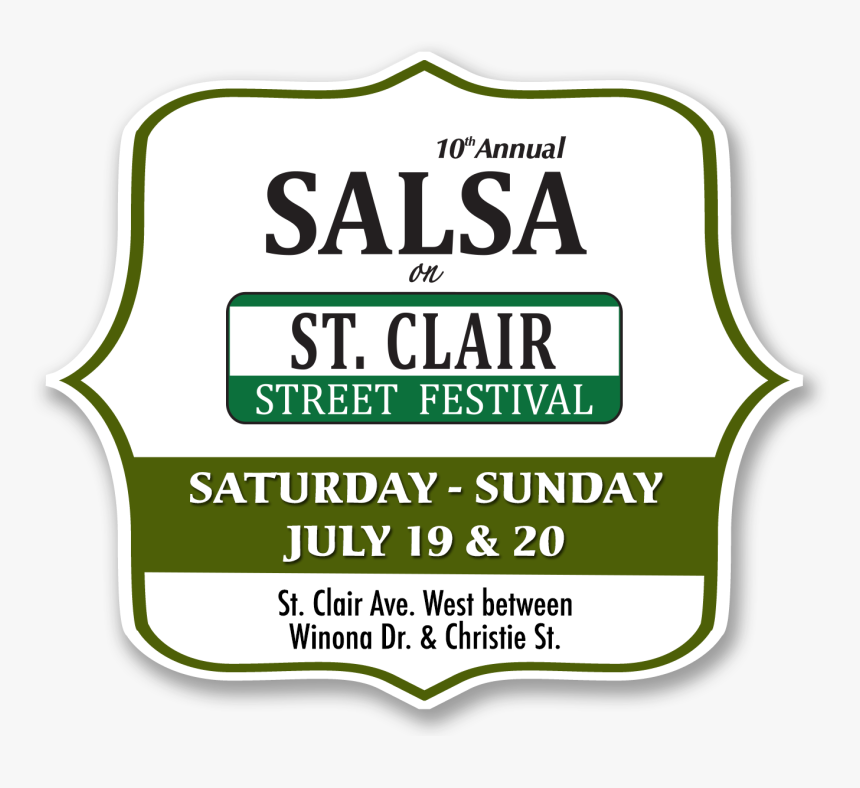 Salsa On St Clair, HD Png Download, Free Download