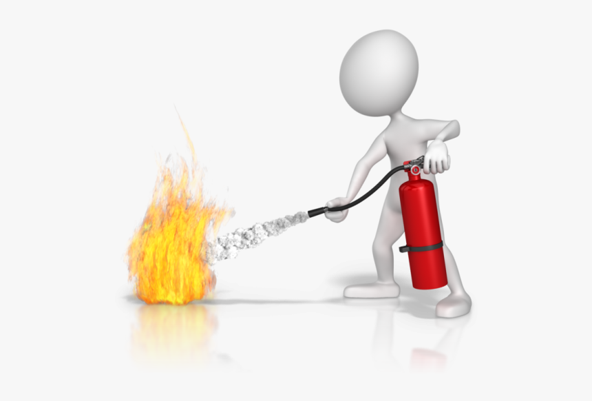 Extinguisher Clipart Fire Fighting Training - Fire Extinguisher Training Clipart, HD Png Download, Free Download