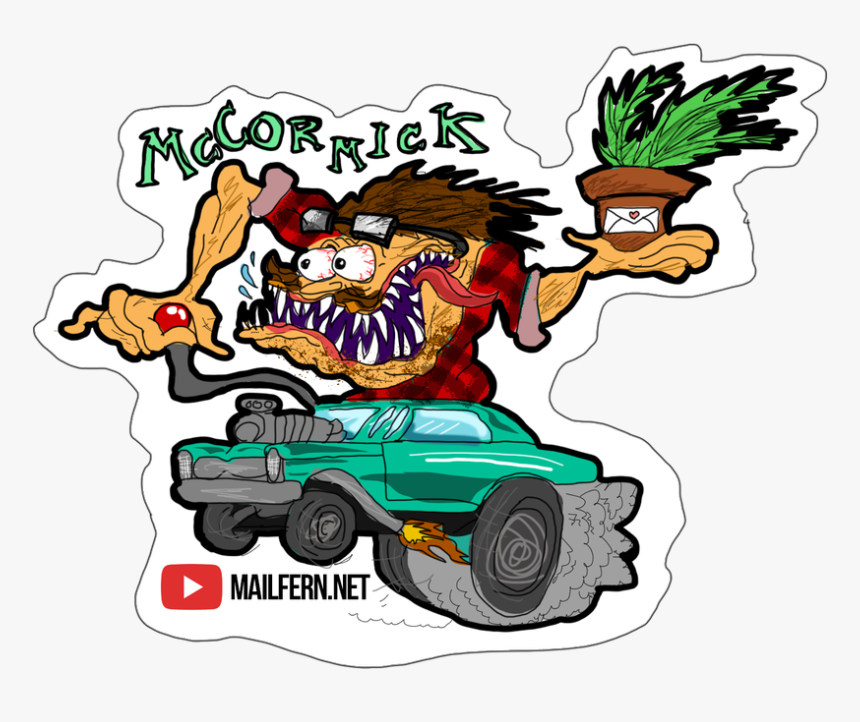 Tire Clipart Rat Fink - Cartoon, HD Png Download, Free Download