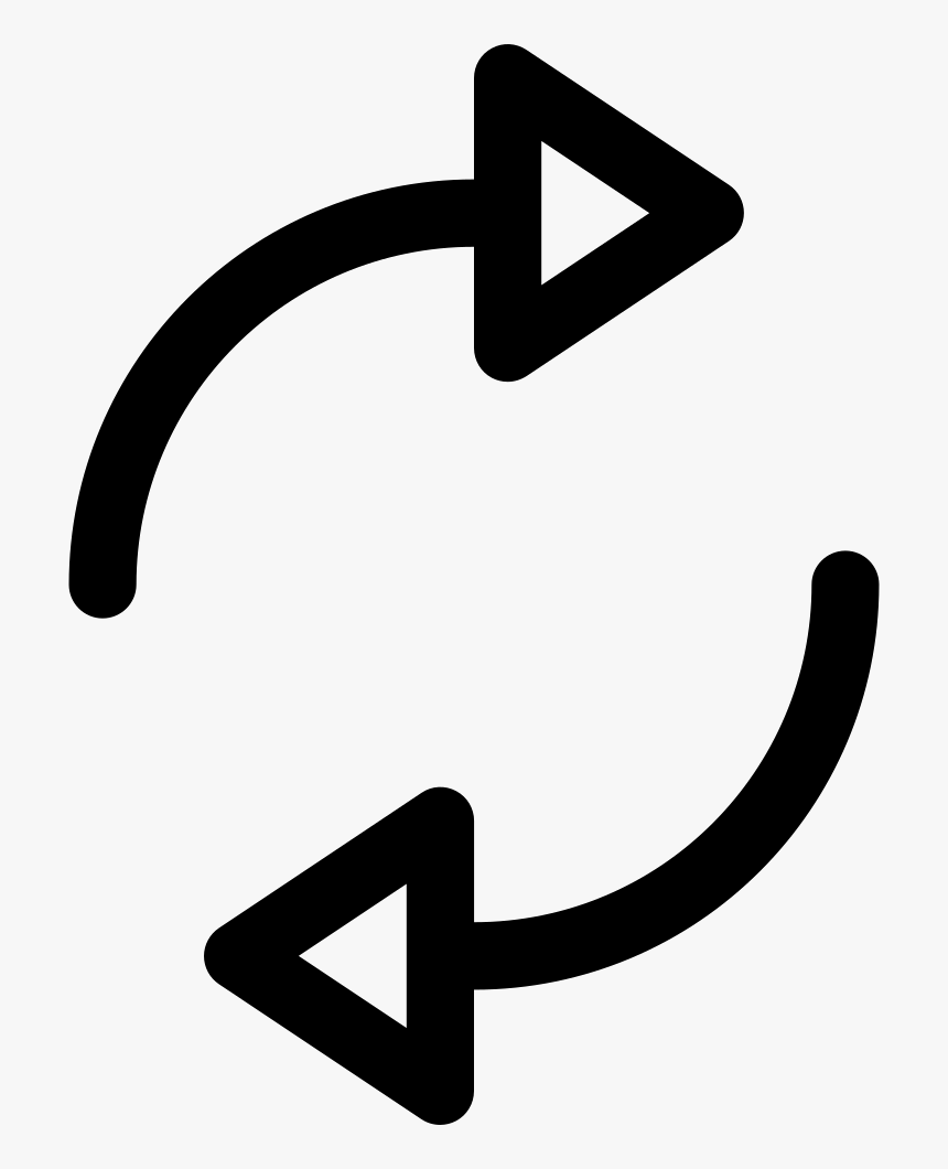 Curve Arrows Comments - Curve Left And Right, HD Png Download, Free Download