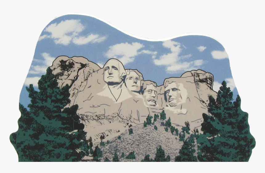 Transparent Mount Rushmore Clipart - Mt Rushmore Drawing, HD Png Download, Free Download