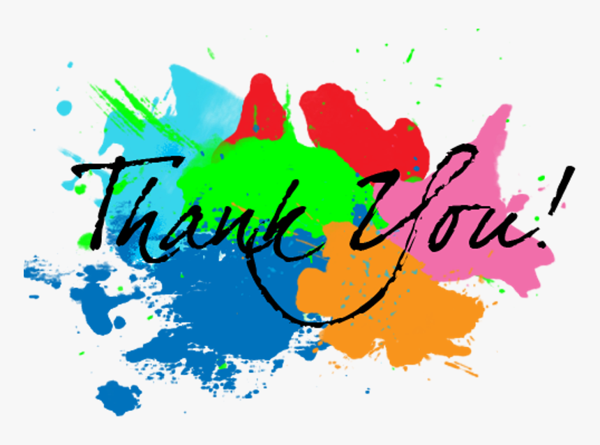 Colorful Thank You Png, Transparent Png, Free Download