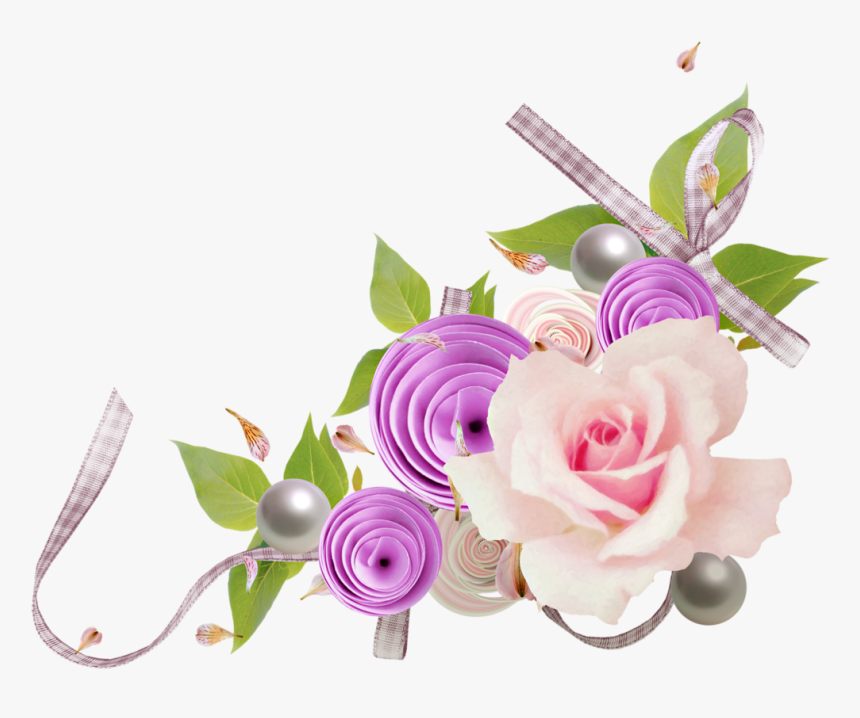 Transparent Flores Png - Adornos De Flores Png, Png Download, Free Download