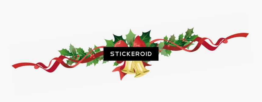 Holly Garland Png - Christmas Garland Png Transparent, Png Download, Free Download