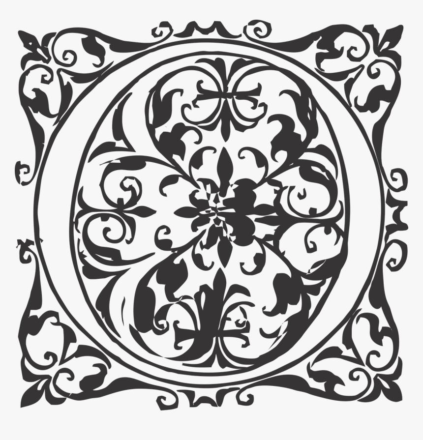 Ornamental Ornate Tile Free Photo - Ornament, HD Png Download, Free Download