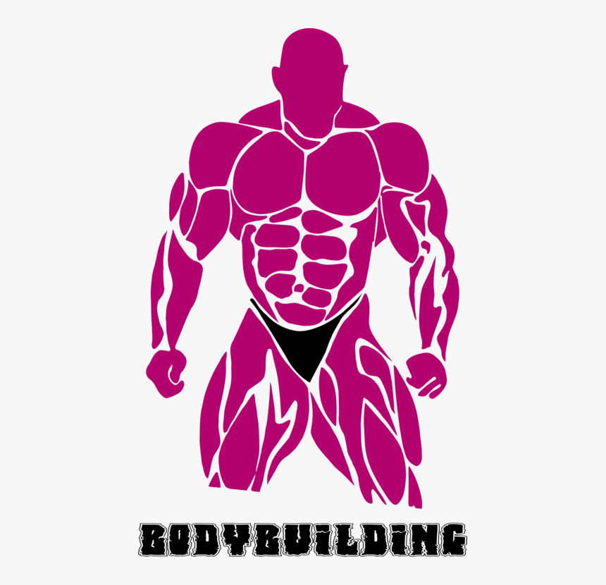Bodybuilding Physical Fitness Fitness Centre Can Stock - Gym Bodybuilder Logo, HD Png Download, Free Download