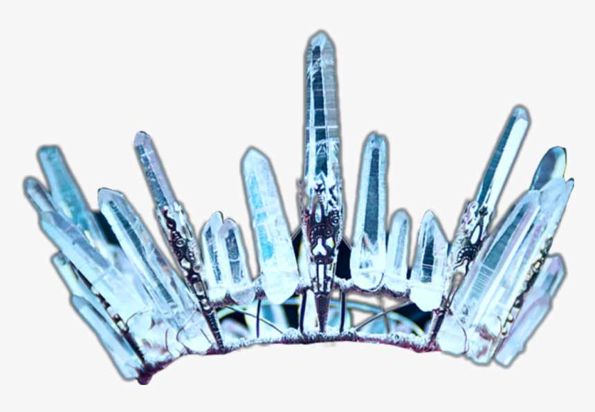#crown #ice #icecrown #sarahmcauley #crystal #cold, HD Png Download, Free Download