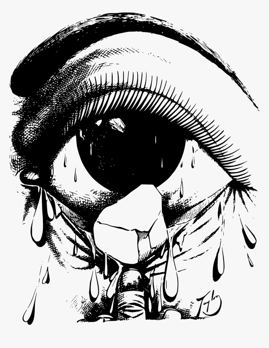 Crying Eye Png, Transparent Png, Free Download