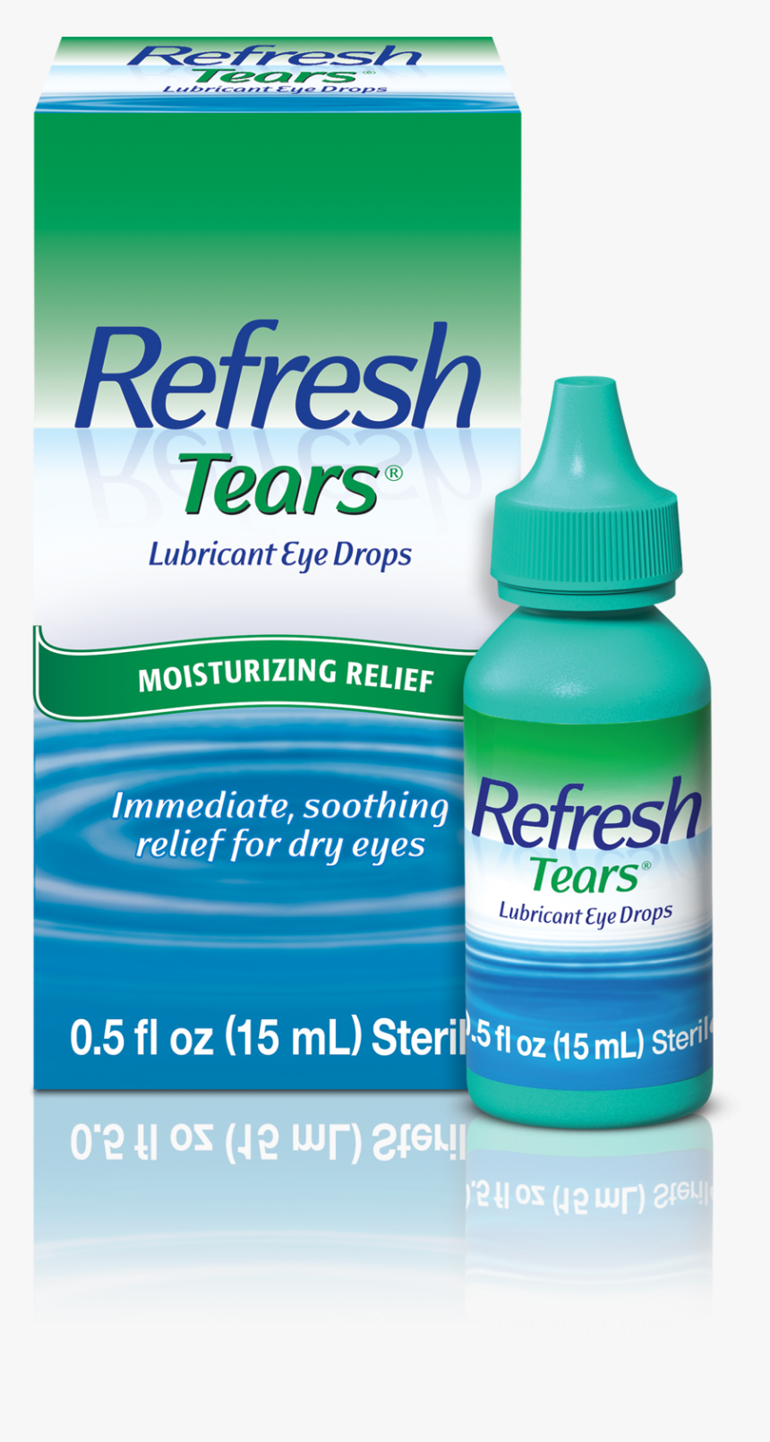 Refresh Tears Lubricant Eye Drops, HD Png Download, Free Download