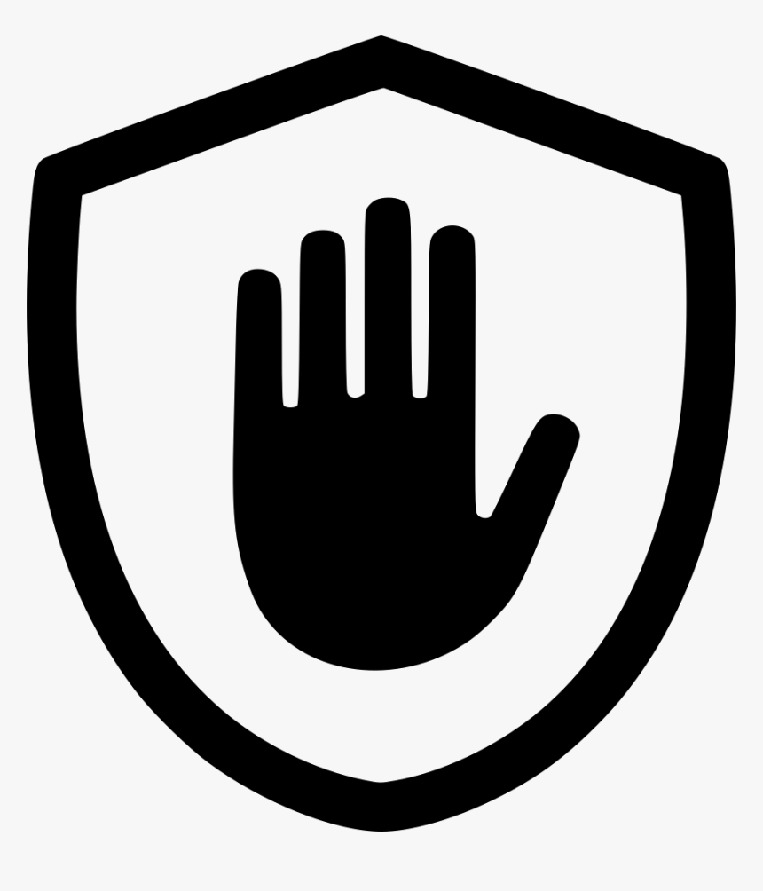 Transparent Stop Hand Png - Ad Blocking Icon, Png Download, Free Download