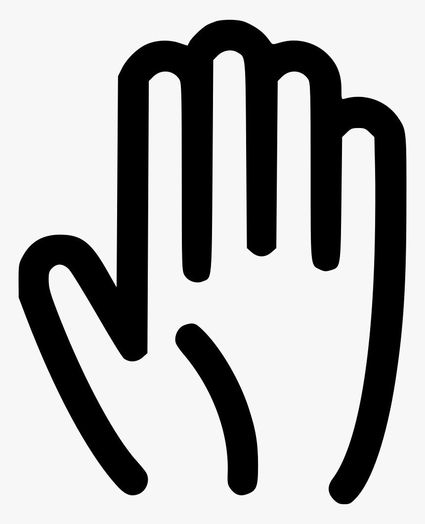 Hand Stop Palm Highfive, HD Png Download, Free Download