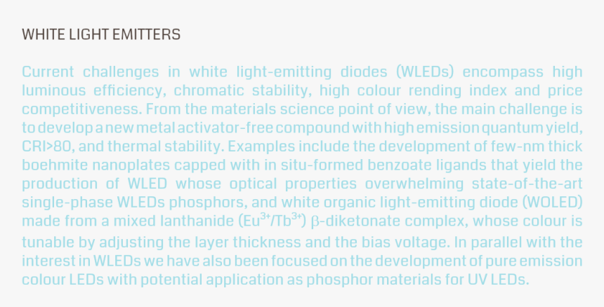 White Light Emitters Current Challenges In White Light - Lenda A Origem Do Chá, HD Png Download, Free Download