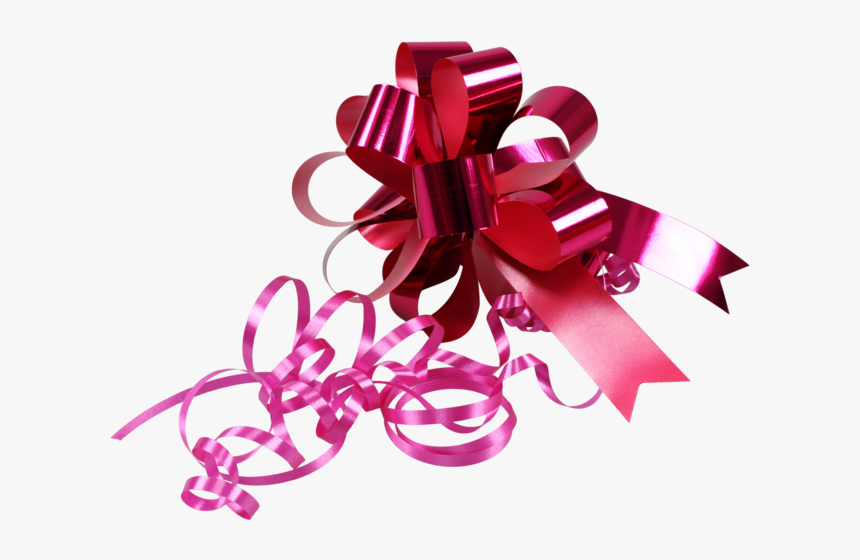 Transparent Purple Bow Png - Present, Png Download, Free Download