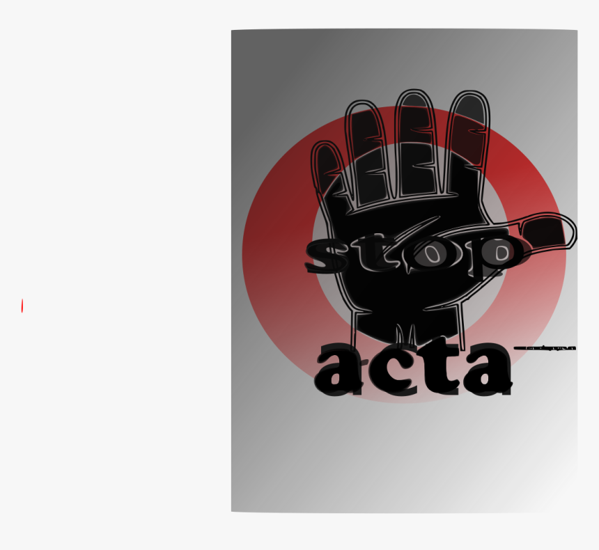 Stop Acta Clip Arts - Emblem, HD Png Download, Free Download
