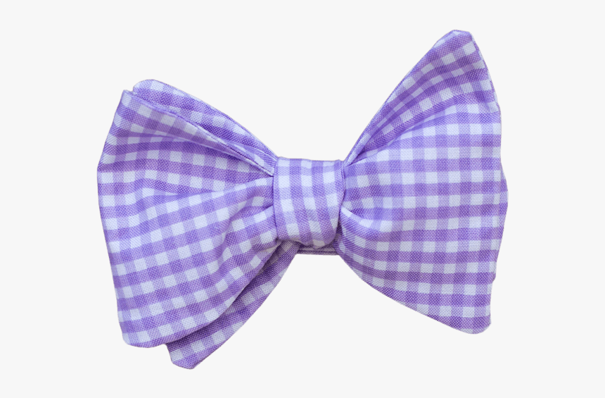 Purple Gingham Tie Mo - Shoe, HD Png Download, Free Download