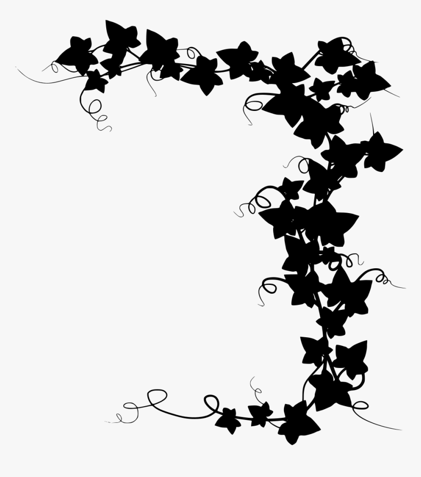 Ivy Vine Silhouette, HD Png Download, Free Download